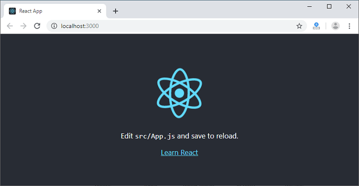 how to start react app in terminal with create-react-app